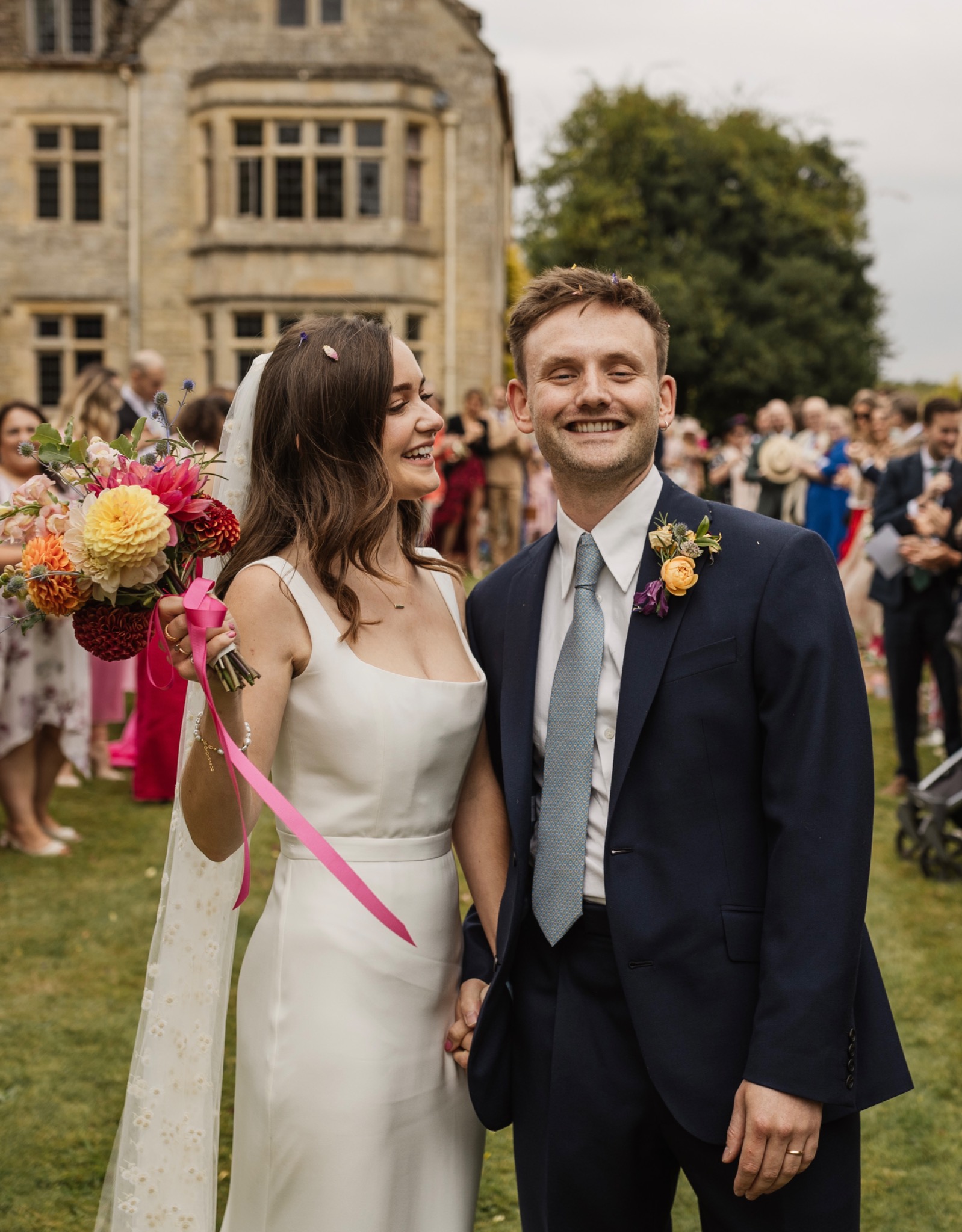 Paddy with his wife in the Cotswolds